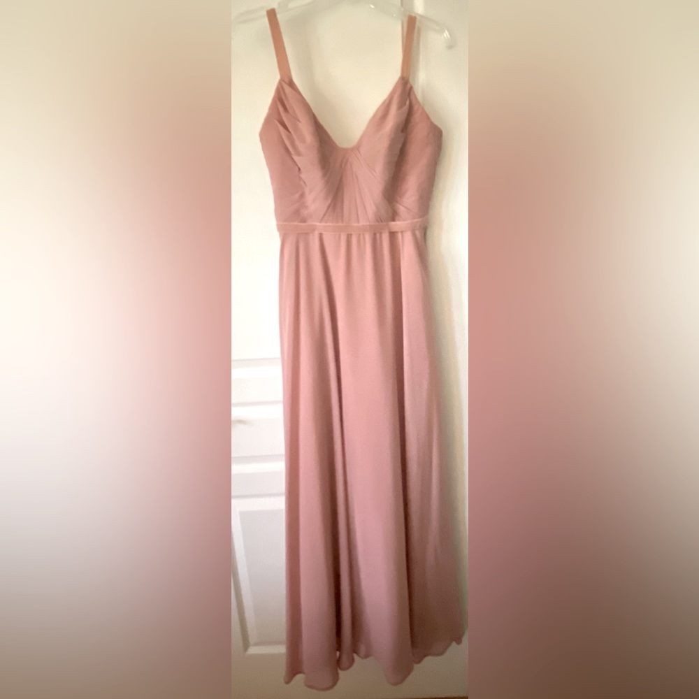 Sorella Vita bridesmaid dress, color dusty rose - worn once, good condition
